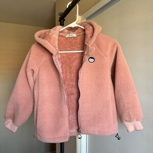 Soft Fleece Jacket Long Sleeve Hoodie